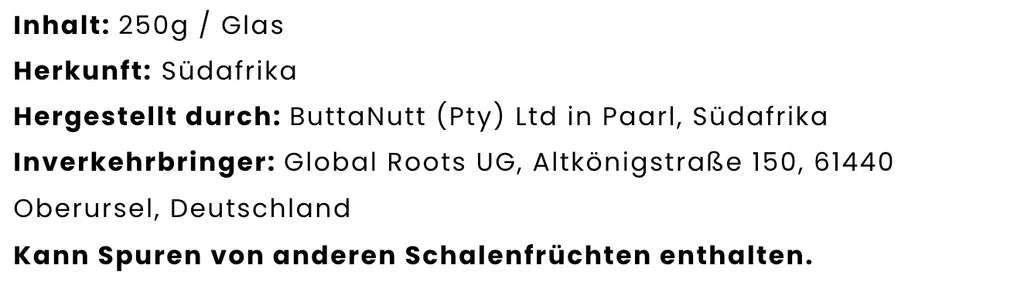 Nutritional Information